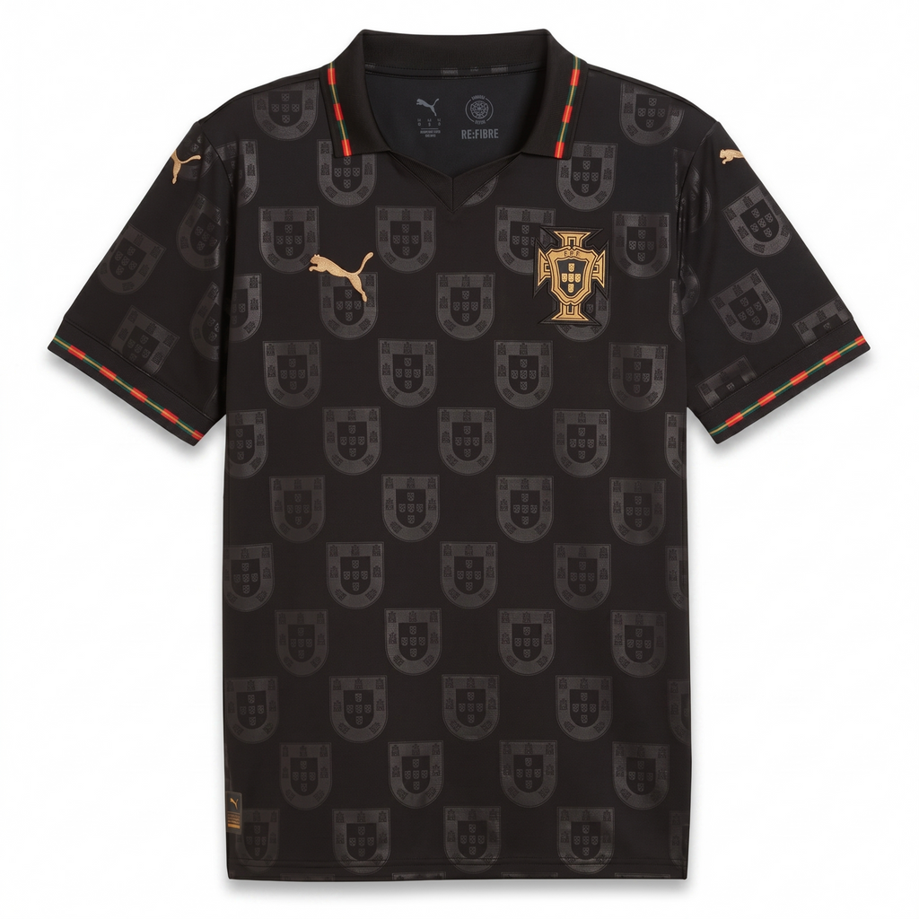 Portugal 2026 Black Jersey